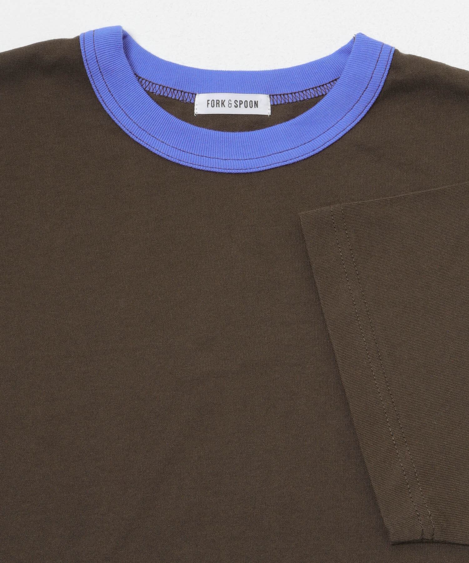 URBAN RESEARCH DOORS「FORK&SPOON　リンガーショートスリーブTシャツ」|Tシャツ・カットソー|