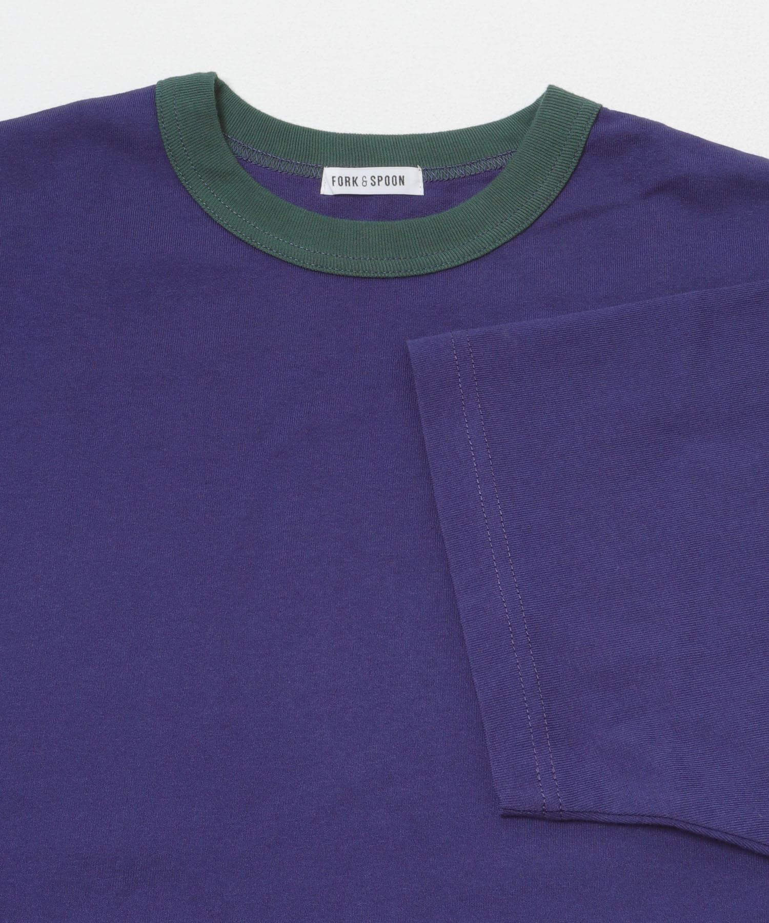URBAN RESEARCH DOORS「FORK&SPOON　リンガーショートスリーブTシャツ」|Tシャツ・カットソー|