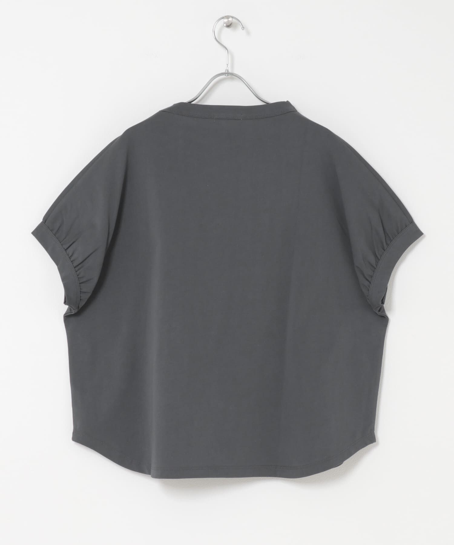 URBAN RESEARCH DOORS「FORK&SPOON　ボトルネックギャザースリーブTシャツ」|Tシャツ・カットソー|