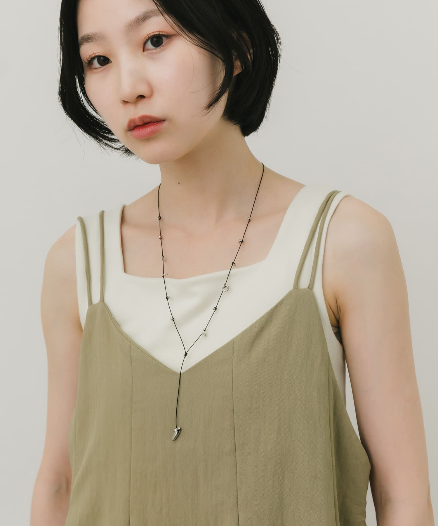 SMELLY「ランダムチャームコードネックレス」|ネックレス|