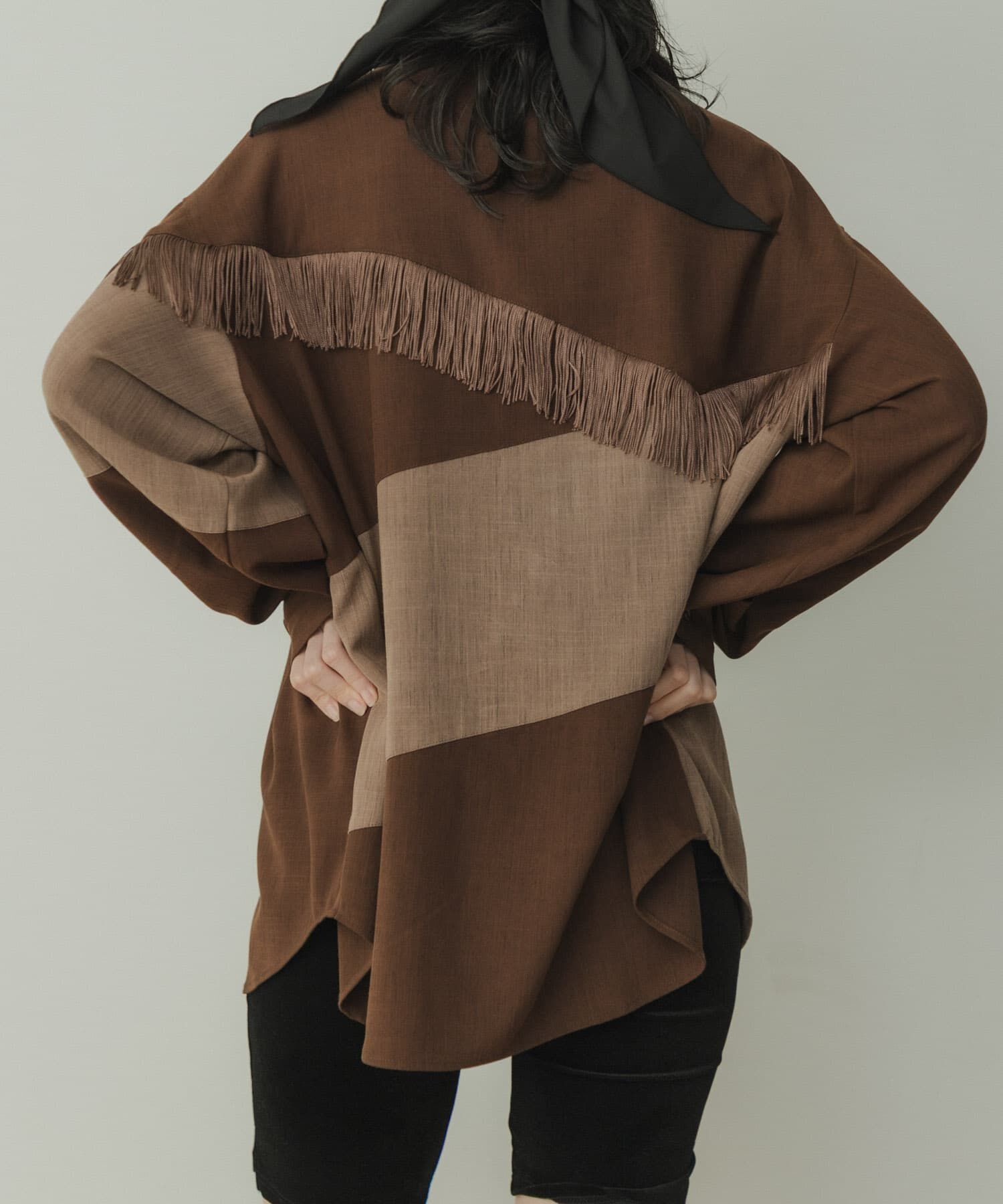  「Siltrata　Fringe pattern shirts」|シャツ・ブラウス|