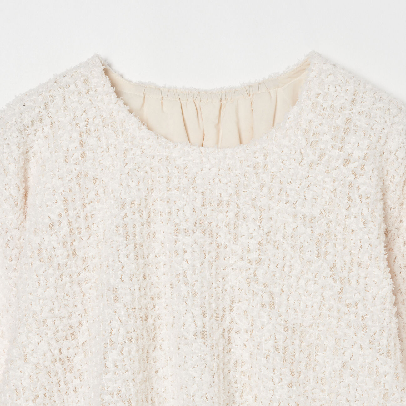HELIOPOLE「HELIOPOLE FEATHER TULLE BLOUSE」|シャツ・ブラウス|