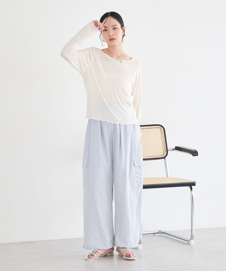 earth music&ecology「【SET】ツイストキャミレイヤードカットソー」|Tシャツ・カットソー|