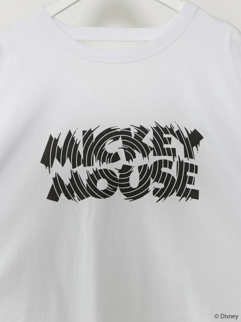  「背中アキロゴカットプルオーバー1/Mickey」|Tシャツ・カットソー|