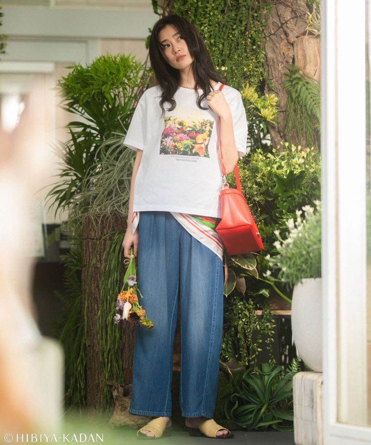 Green Parks「日比谷花壇コラボカラーTEE」|Tシャツ・カットソー|