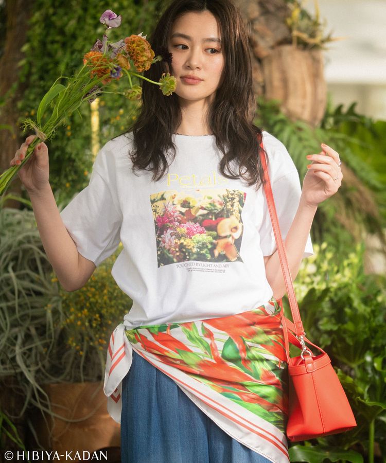 Green Parks「日比谷花壇コラボカラーTEE」|Tシャツ・カットソー|