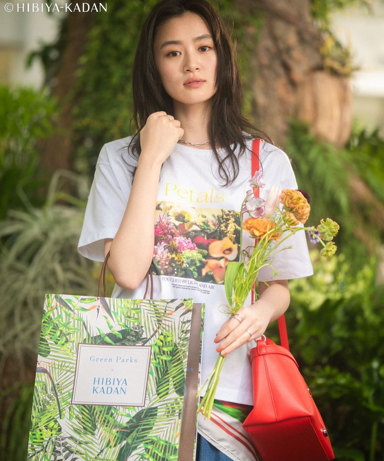 Green Parks「日比谷花壇コラボカラーTEE」|Tシャツ・カットソー|