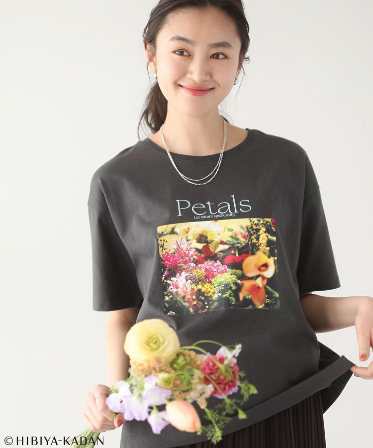 Green Parks「日比谷花壇コラボカラーTEE」|Tシャツ・カットソー|Charcoal Gray