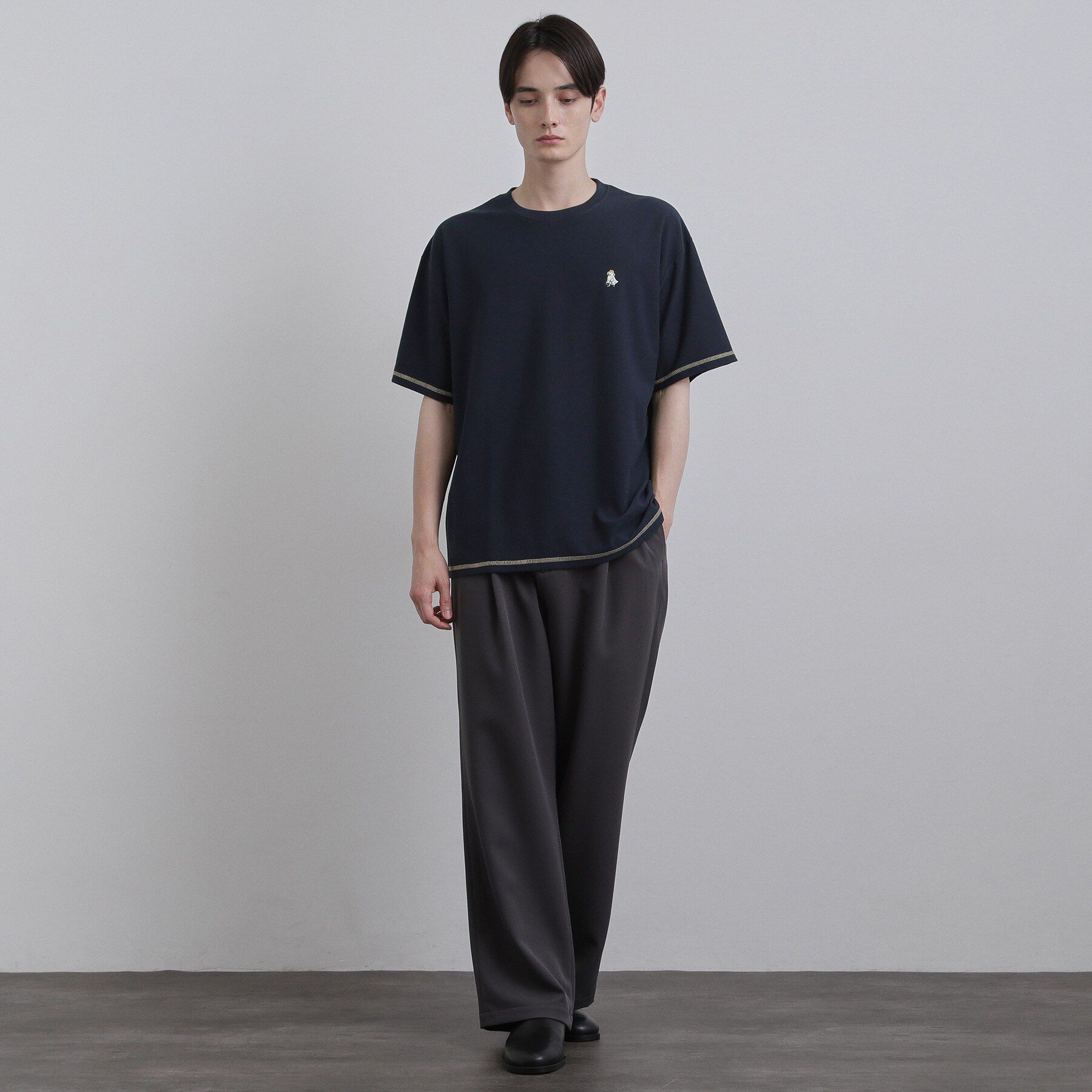 tk.TAKEO KIKUCHI「ゴーストワンポイントTシャツ」|Tシャツ・カットソー|