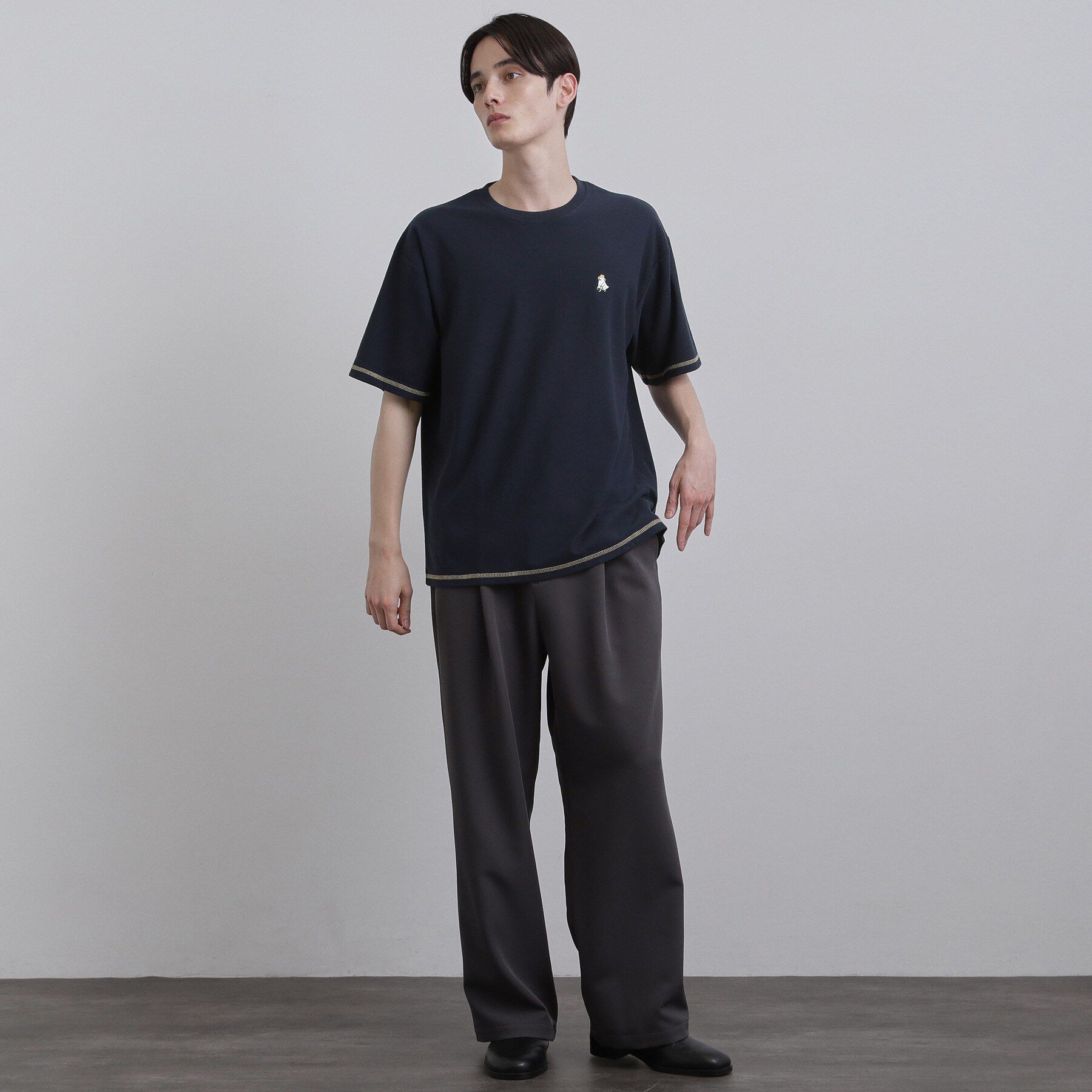 tk.TAKEO KIKUCHI「ゴーストワンポイントTシャツ」|Tシャツ・カットソー|