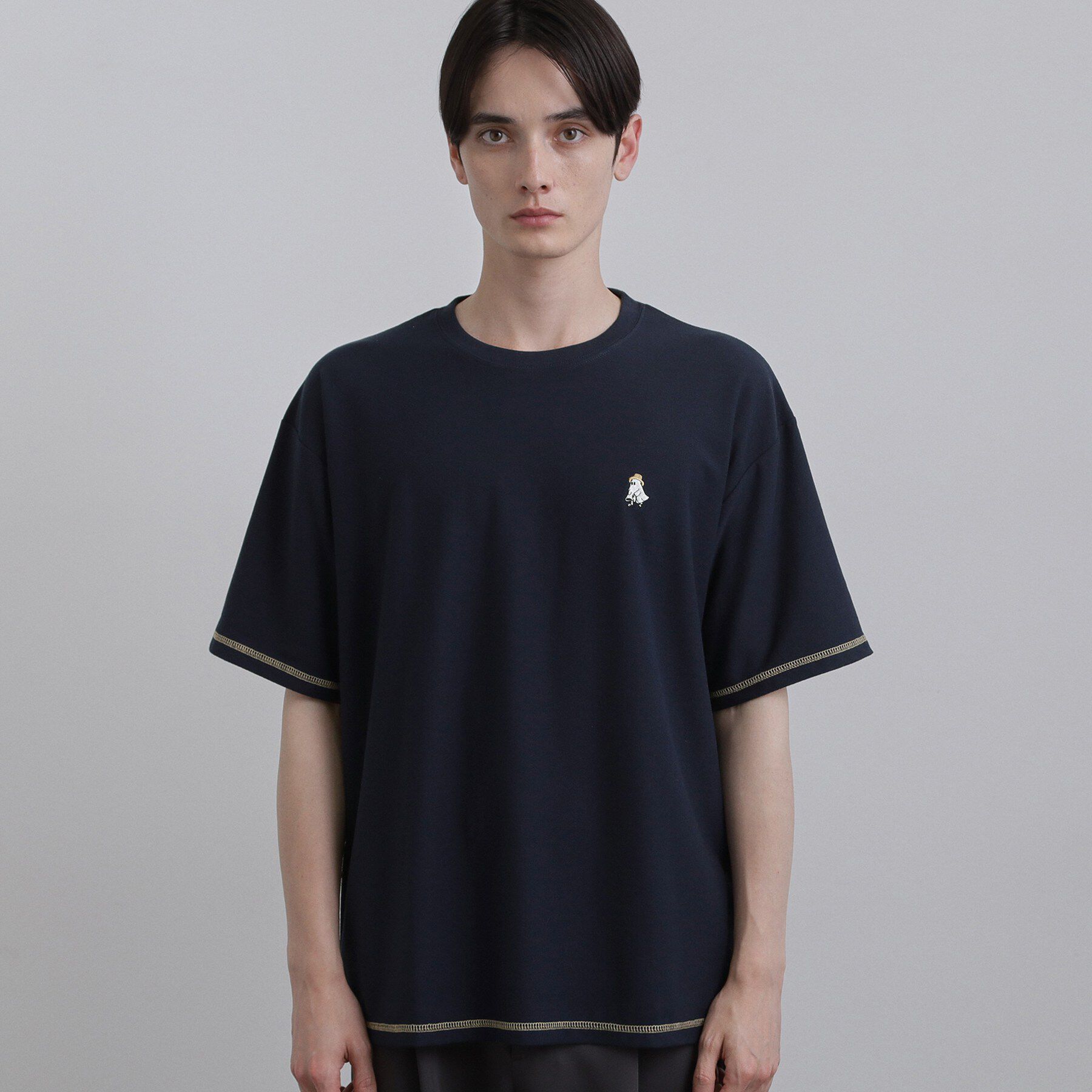 tk.TAKEO KIKUCHI「ゴーストワンポイントTシャツ」|Tシャツ・カットソー|