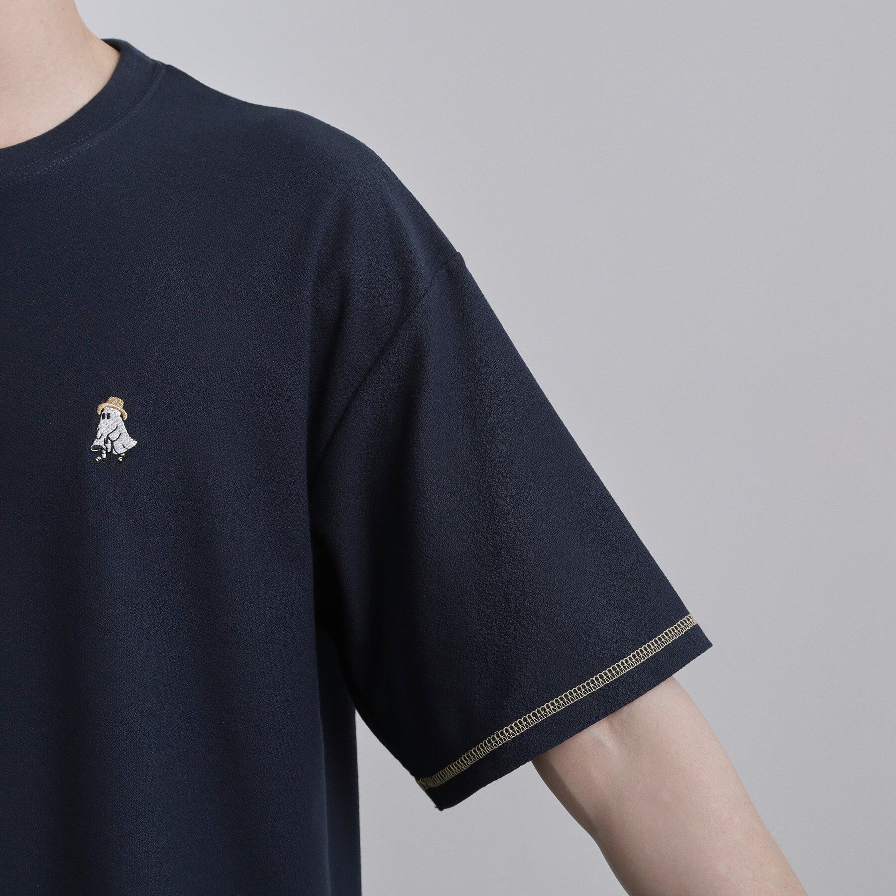 tk.TAKEO KIKUCHI「ゴーストワンポイントTシャツ」|Tシャツ・カットソー|
