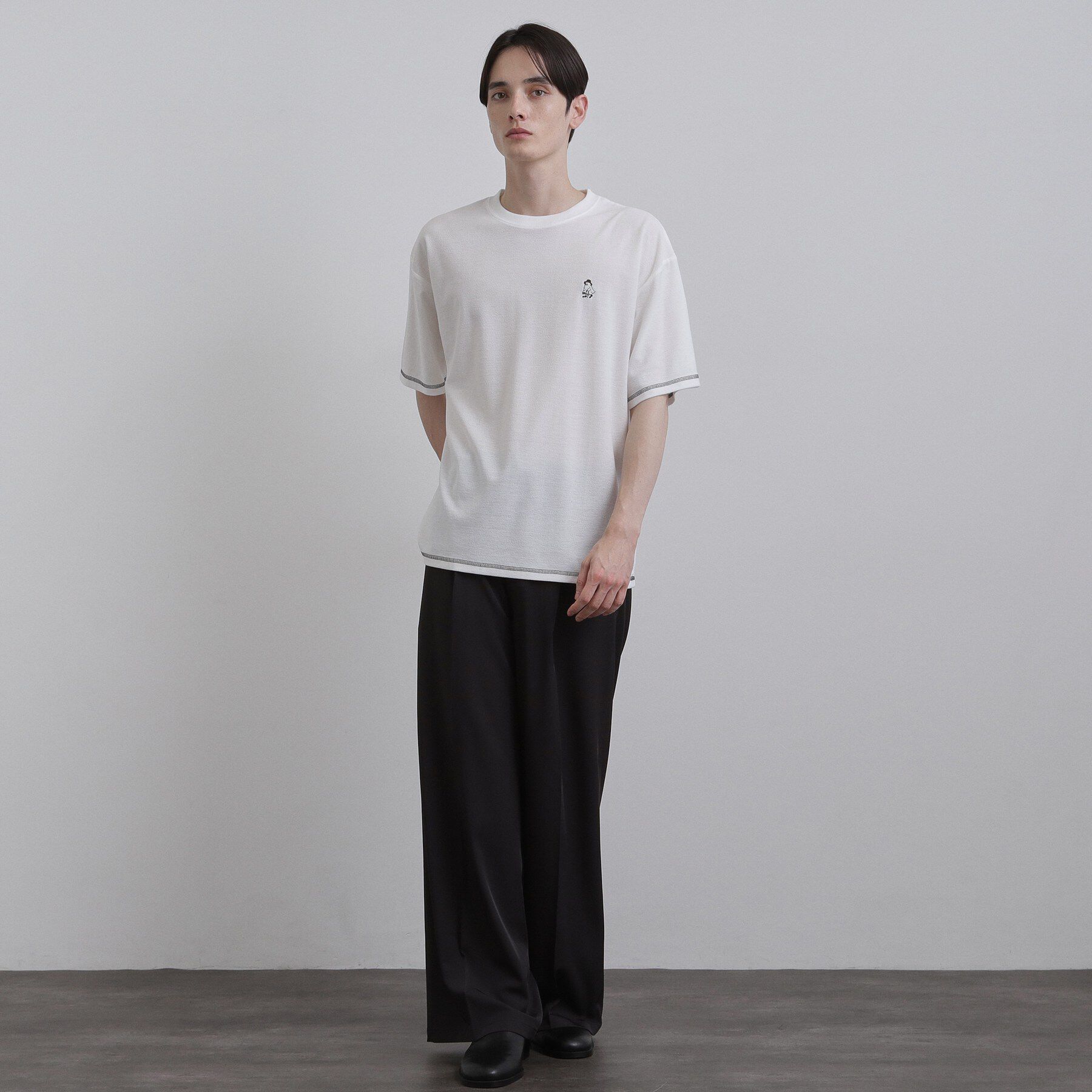 tk.TAKEO KIKUCHI「ゴーストワンポイントTシャツ」|Tシャツ・カットソー|