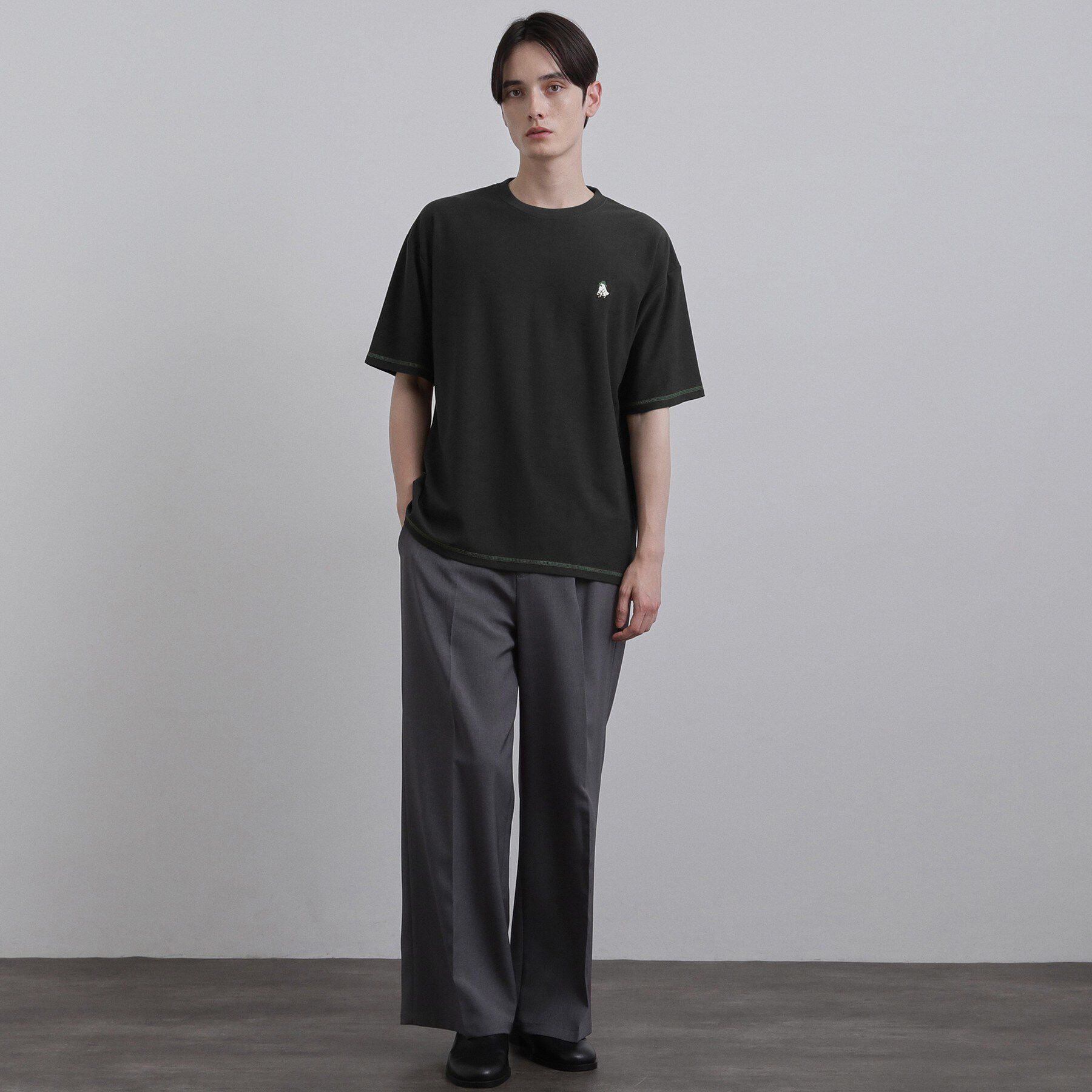 tk.TAKEO KIKUCHI「ゴーストワンポイントTシャツ」|Tシャツ・カットソー|
