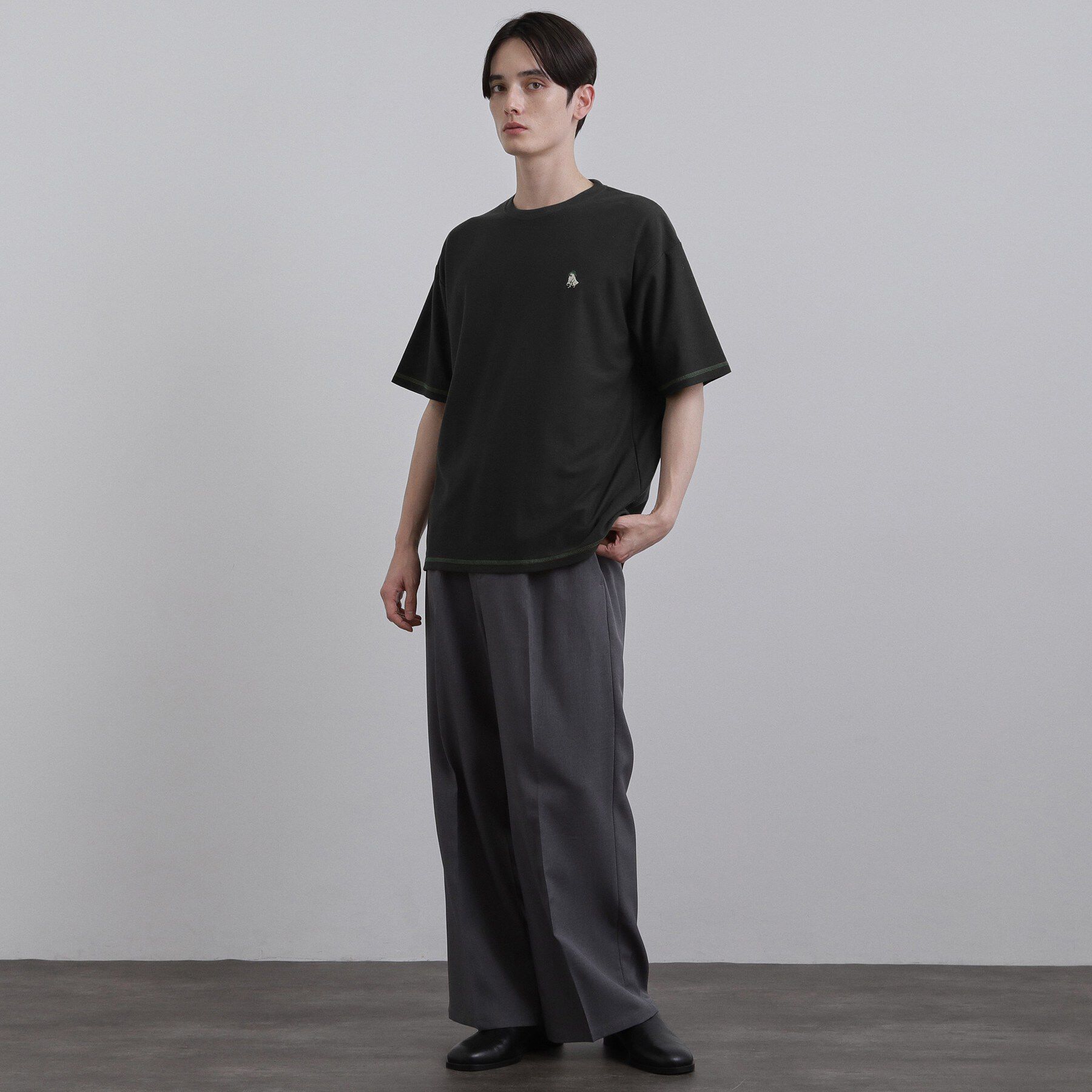 tk.TAKEO KIKUCHI「ゴーストワンポイントTシャツ」|Tシャツ・カットソー|
