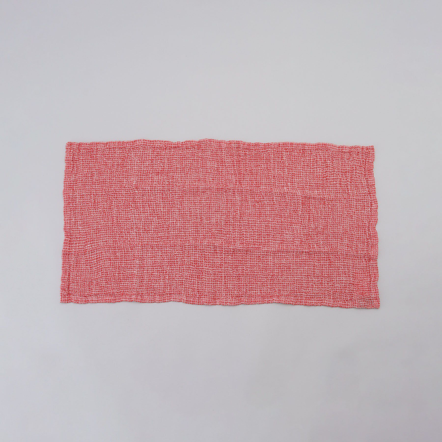 212 KITCHEN STORE「LINEN BLENDED キッチンクロス ワッフル RD ＜212Kオリジナル＞」|食器・キッチングッズ|