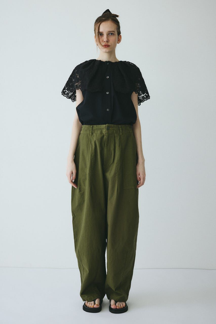 HeRIN.CYE「Round form baker pants」|その他|KHA