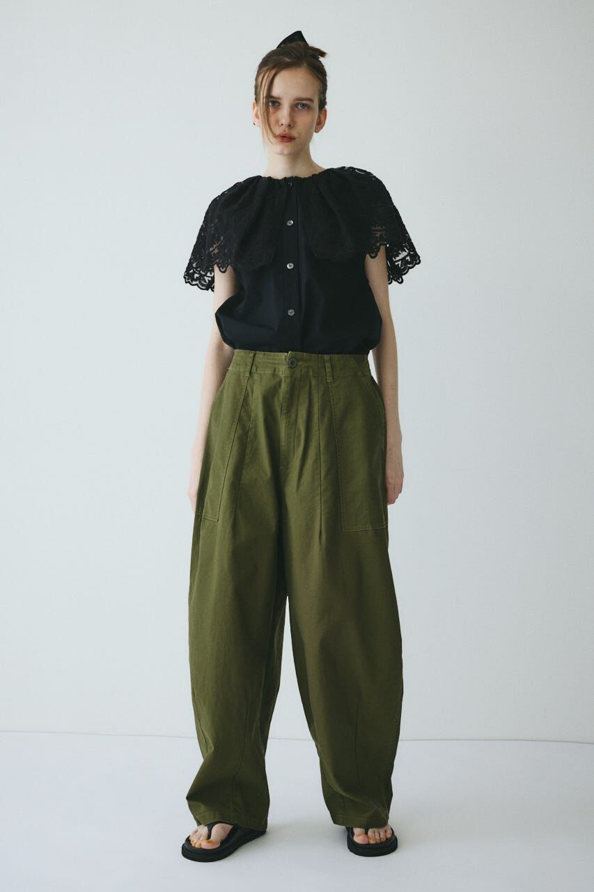 HeRIN.CYE「Round form baker pants」|その他|