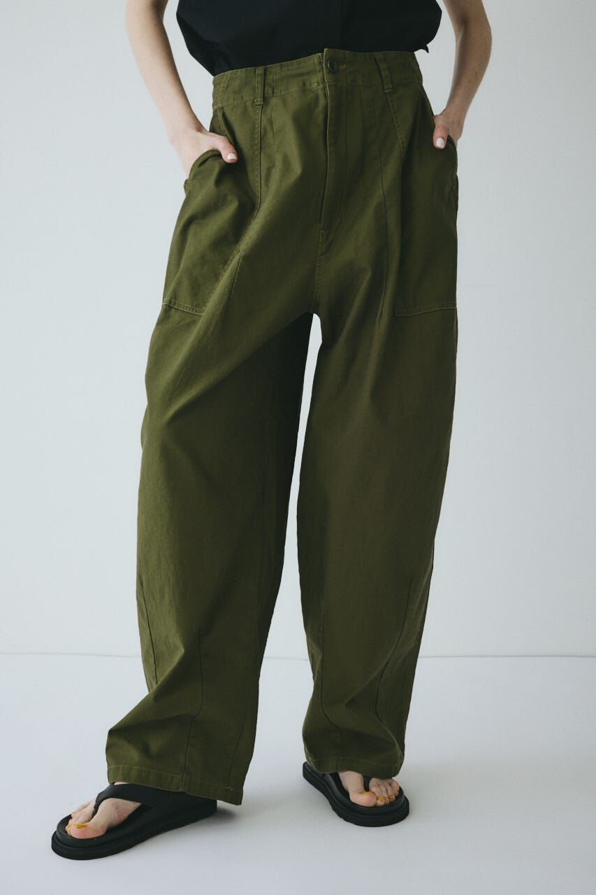 HeRIN.CYE「Round form baker pants」|その他|
