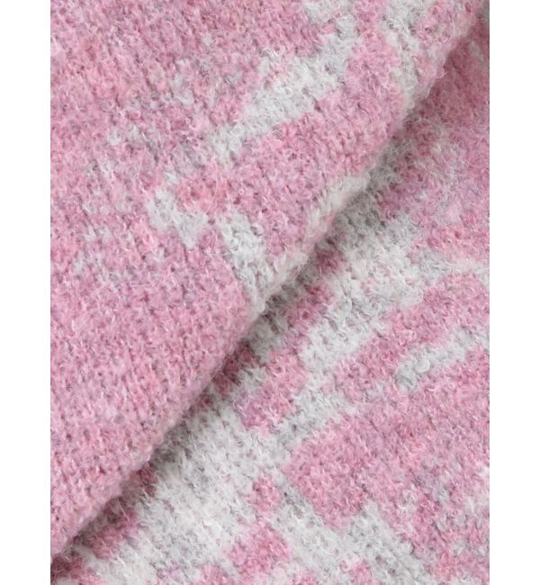 merry jenny「ribbon jacquard knit cardigan」|カーディガン|