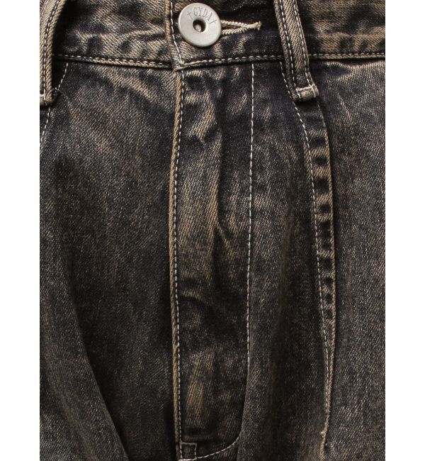 GYDA「ハイウエスト Urban Utility Wash Cargoデニムパンツ」|デニム|