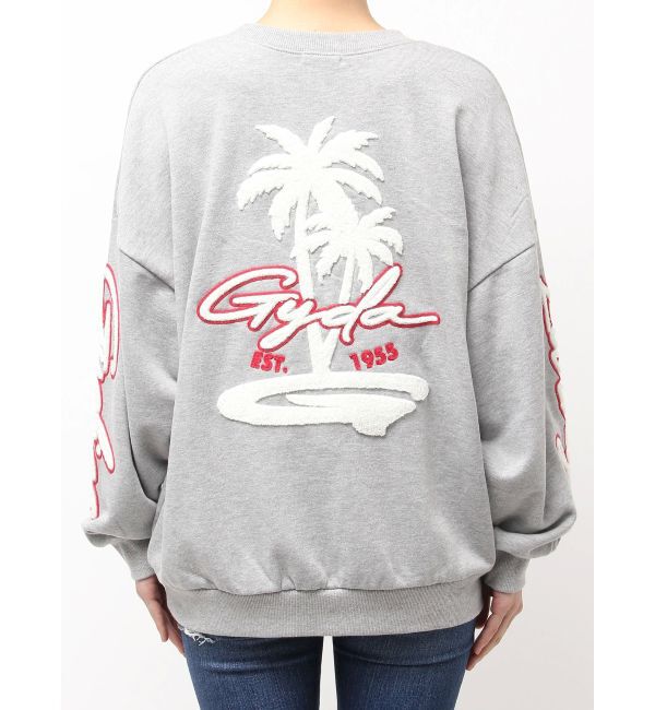 GYDA「palm tree Gydies Lovingサガラスウェットトップス」|スウェット・ジャージ|