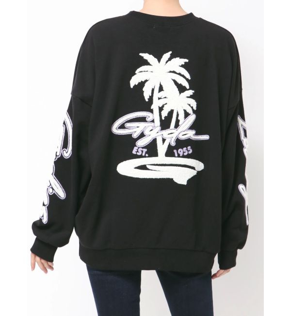 GYDA「palm tree Gydies Lovingサガラスウェットトップス」|スウェット・ジャージ|