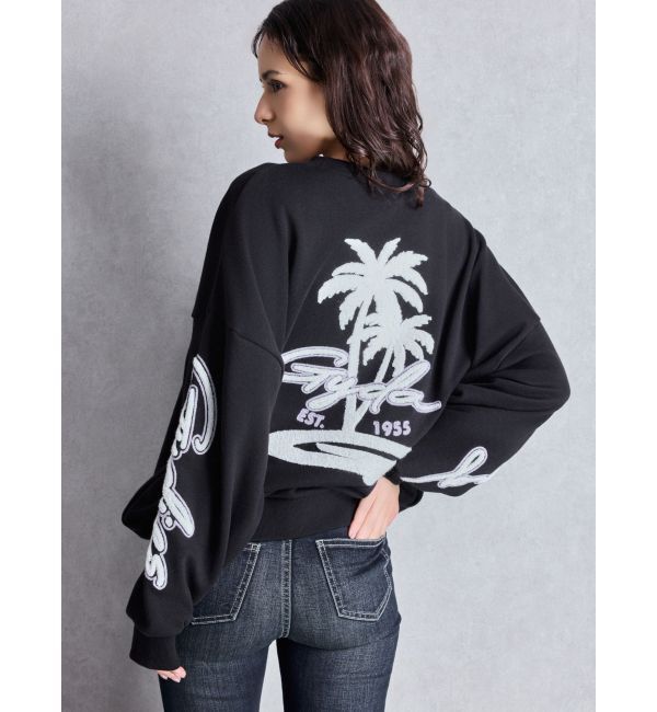 GYDA「palm tree Gydies Lovingサガラスウェットトップス」|スウェット・ジャージ|
