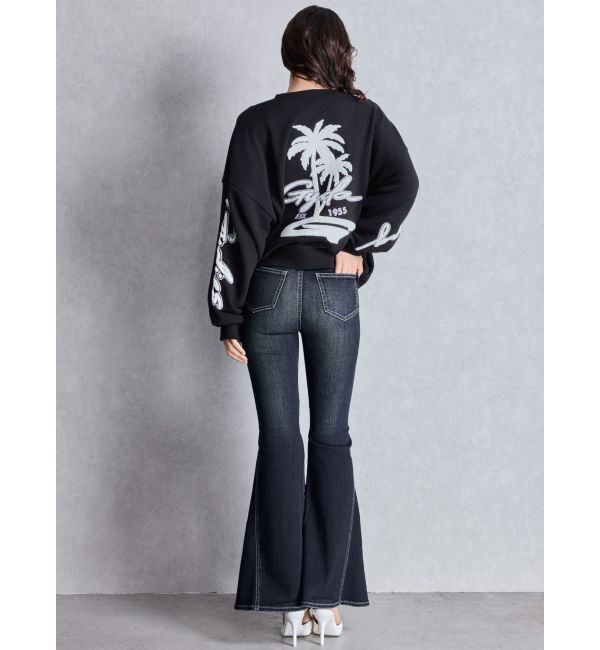 GYDA「palm tree Gydies Lovingサガラスウェットトップス」|スウェット・ジャージ|