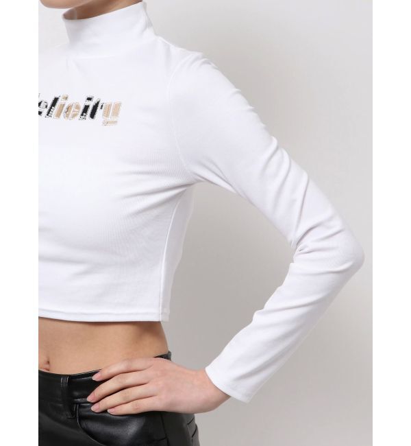 GYDA「Felicity MIX material patchトップス」|Tシャツ・カットソー|