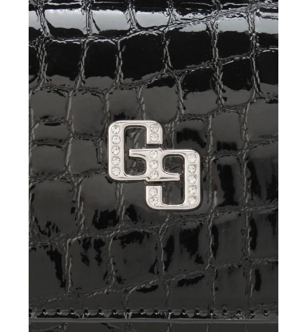 GYDA「GG エナメルクロコmini BAG」|ハンドバッグ|