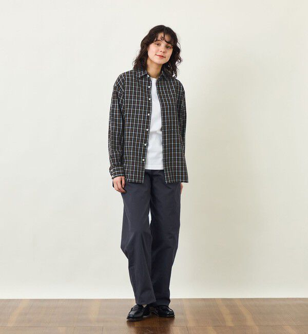 MACKINTOSH PHILOSOPHY「GREY LABEL ボイルチェックレギュラーカラーシャツ」|シャツ・ブラウス|