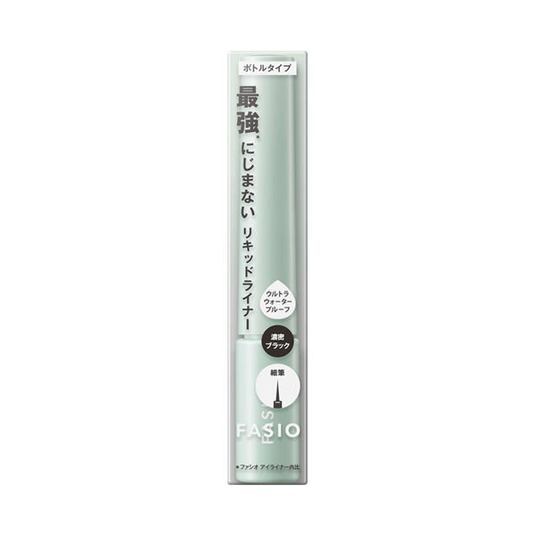 ファシオ「ファシオ にじまない リキッド アイライナー 01 濃密ブラック 無香料 (3g)」|アイライナー|