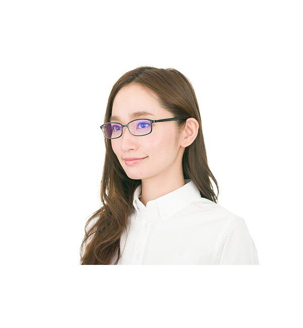  「スクエア型 PCメガネ｜Zoff PC REGULAR TYPE（ブルーライトカット率約35％）」|サングラス|
