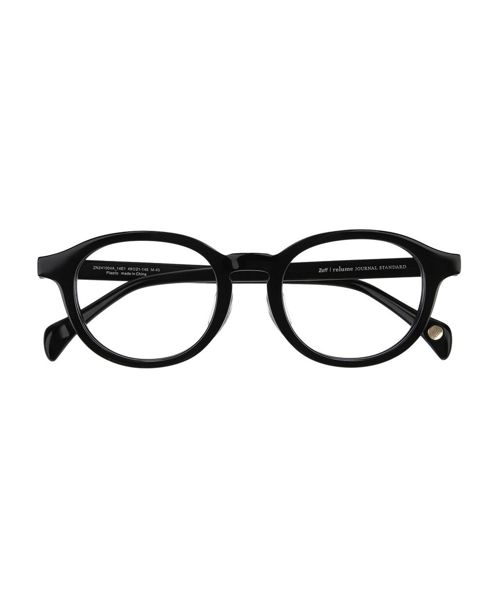  「Zoff | JOURNAL STANDARD relume ボストン型 メガネ レンズ交換券付き ジャーナルスタンダード」|メガネ|