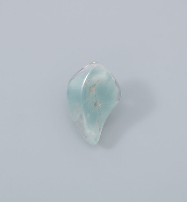 Phoebe+「【sfy】marble stone pairイヤリング　ブラウン&times;ブルー」|イヤリング|
