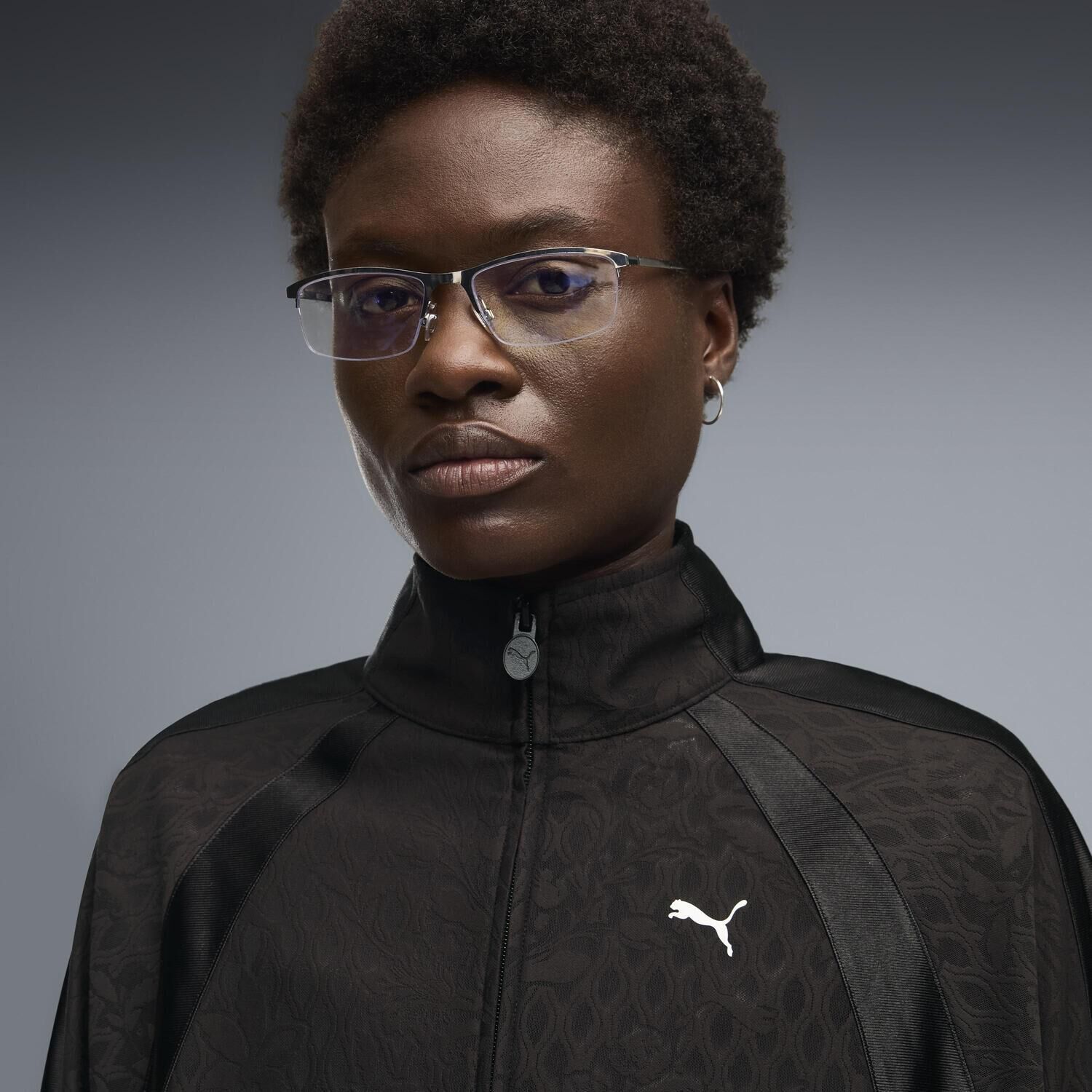PUMA「【PUMA ｳｪｱ】W LACE PACK T7 RELAXED JKT」|ポロシャツ|