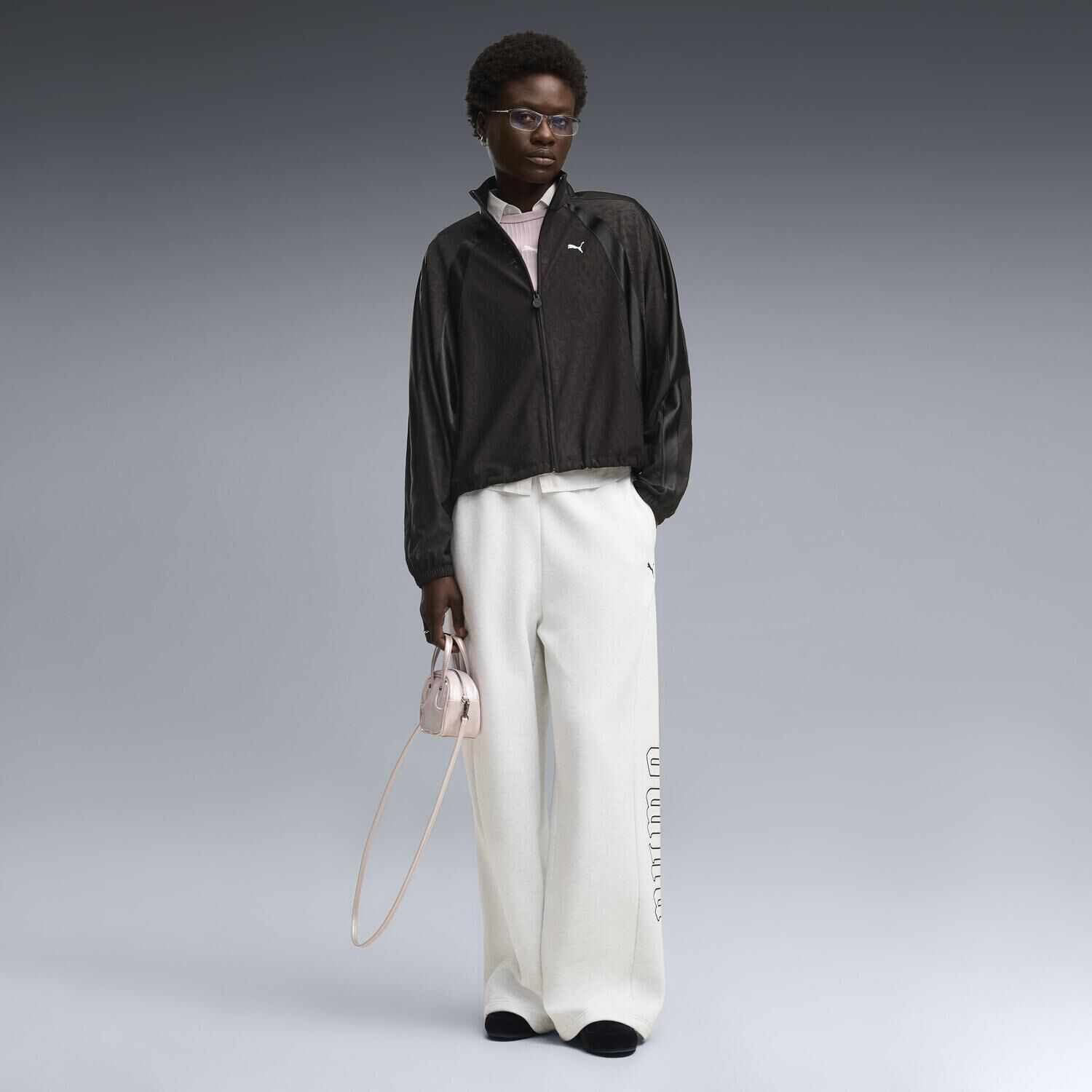 PUMA「【PUMA ｳｪｱ】W LACE PACK T7 RELAXED JKT」|ポロシャツ|