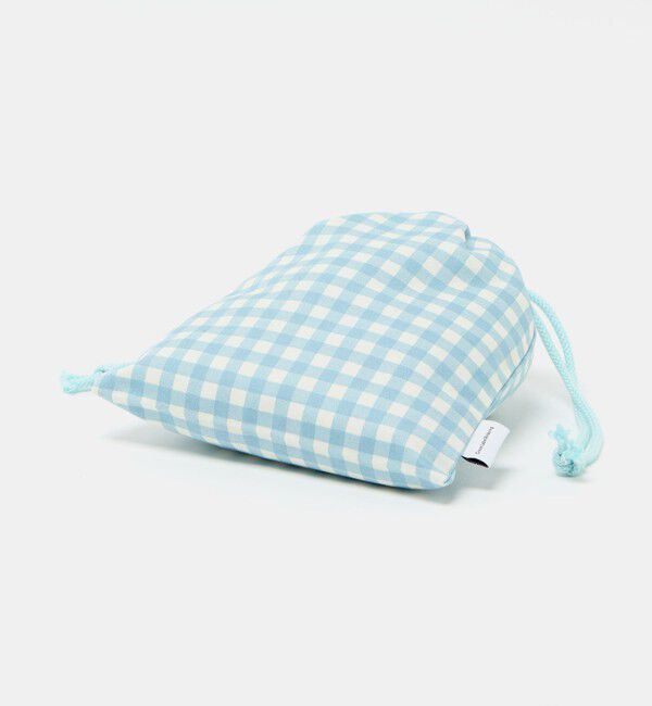 UNITED ARROWS green label relaxing「巾着バッグ（小）（ギンガム） / キッズ」|その他|