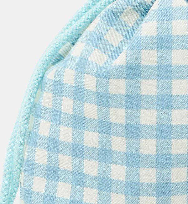 UNITED ARROWS green label relaxing「巾着バッグ（小）（ギンガム） / キッズ」|その他|
