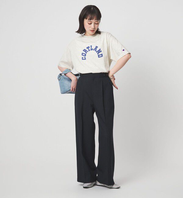 UNITED ARROWS green label relaxing「【別注】＜Champion＞プリント Tシャツ」|Tシャツ・カットソー|