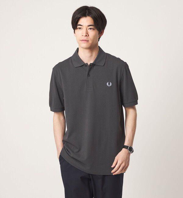 UNITED ARROWS green label relaxing「＜FRED PERRY＞ フレッドペリー シャツ 半袖 ポロシャツ」|ポロシャツ|DK.GRAY
