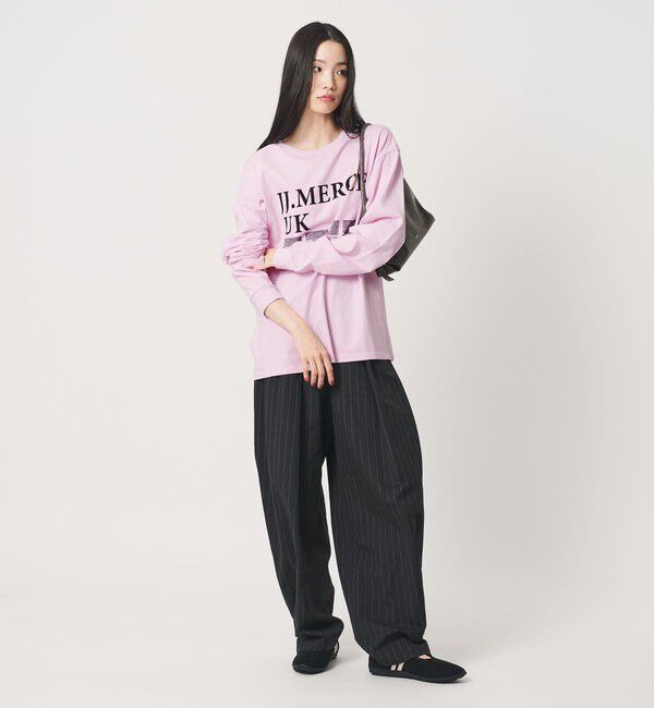 BEAUTY&YOUTH UNITED ARROWS「【別注】＜J.Jmercer＞プリント ロングスリーブTシャツ」|Tシャツ・カットソー|