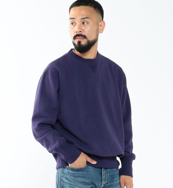BEAMS PLUS「LOOPWHEELER &times; BEAMS PLUS / 別注 Super Heavy Weight Sweat Crew Neck」|スウェット・ジャージ|