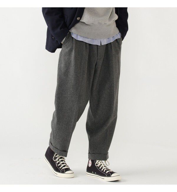 BEAMS PLUS「2 Pleats Tapered Flannel」|その他|