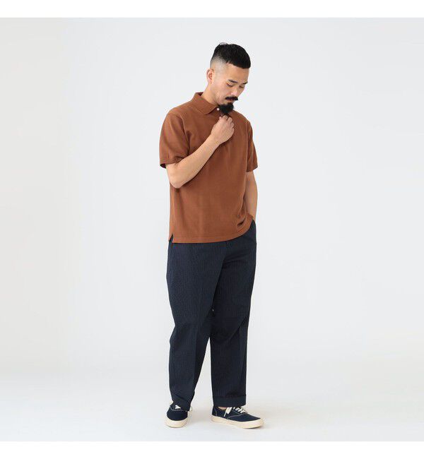 BEAMS「BEAMS PLUS / 12ゲージ ニット ポロシャツ」|ポロシャツ|