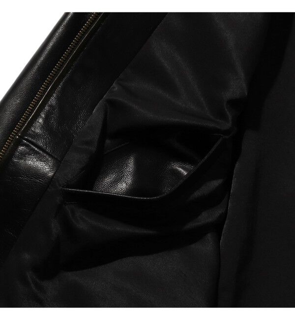 BEAMS PLUS「MIL Flight Jacket Leather」|ブルゾン・スタジャン|