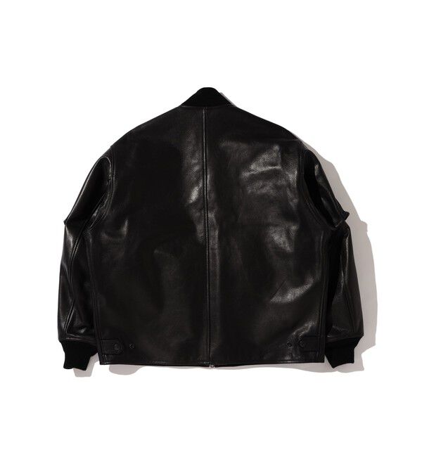 BEAMS PLUS「MIL Flight Jacket Leather」|ブルゾン・スタジャン|
