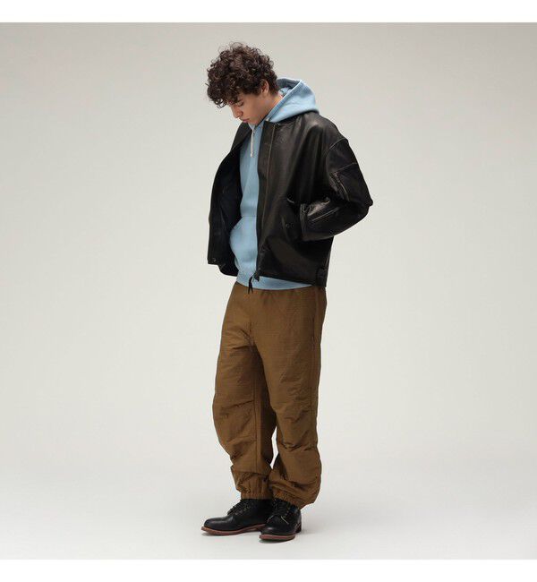 BEAMS PLUS「MIL Flight Jacket Leather」|ブルゾン・スタジャン|