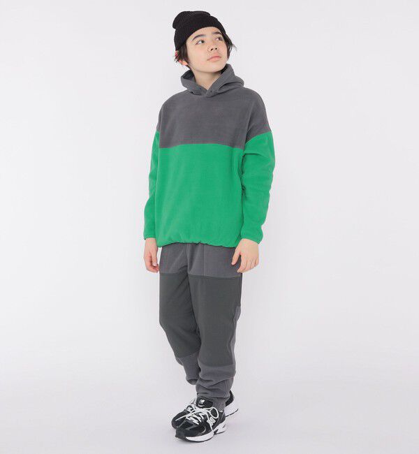 SHIPS KIDS「SHIPS KIDS:140～160cm / フリース ゲーミング パーカー」|パーカー|